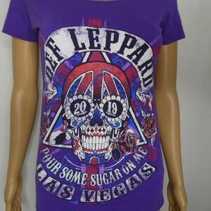 Def Leppard Las Vegas Pour Some Sugar On Me TShirt